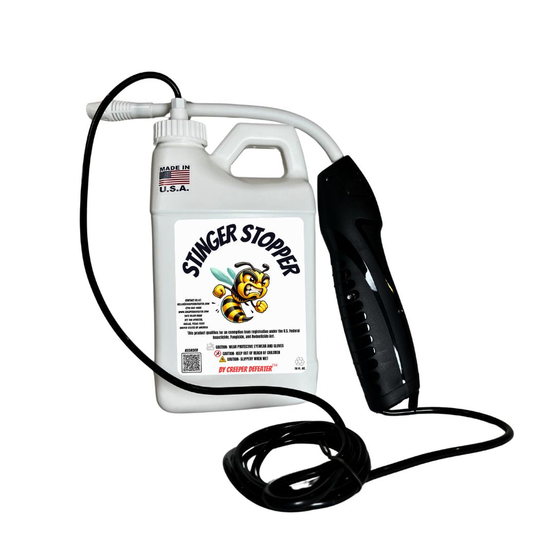 where to buy stinger herbicide Stinger Stopper Wasp & Hornet Repellent Spray REGULAR (70 OZ- INCLUDES Electric SPRAYER)
