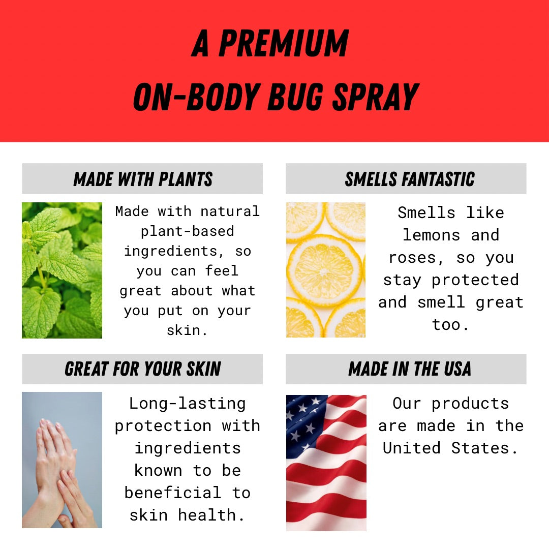 BITER BLOCKER™: ON-BODY BUG SPRAY (HUMAN)