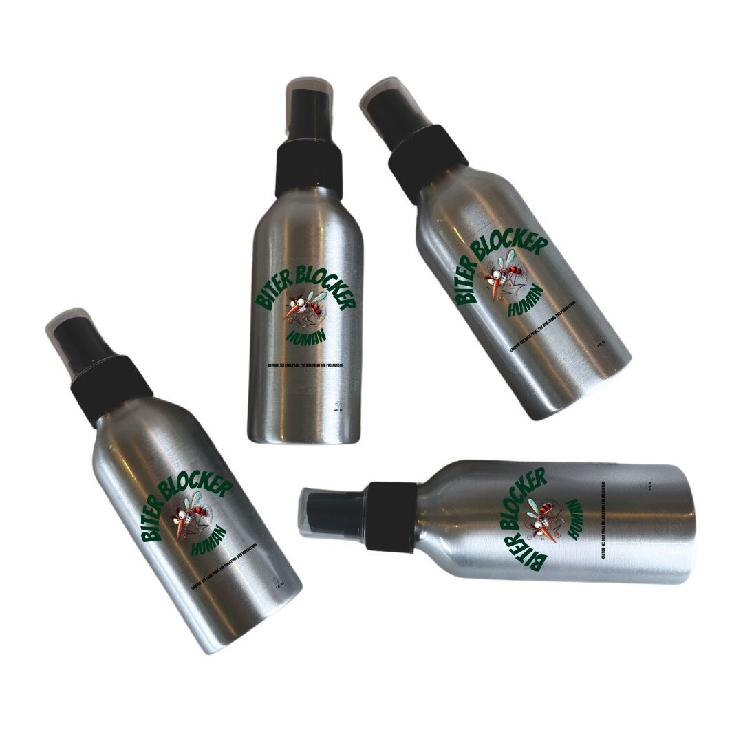 BITER BLOCKER™: ON-BODY BUG SPRAY (HUMAN)