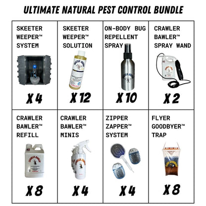 ULTIMATE NATURAL PEST CONTROL BUNDLE (BIG SAVINGS + FREE SHIPPING)*