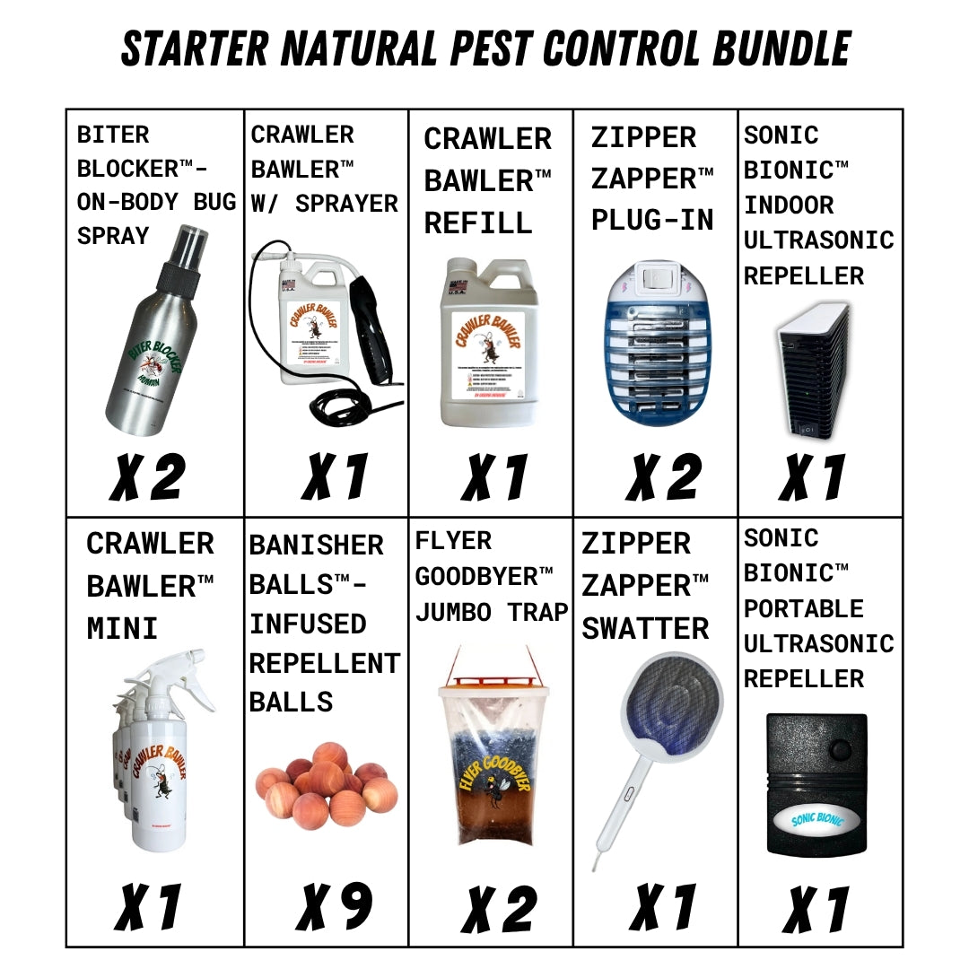 STARTER NATURAL PEST CONTROL BUNDLE (BIG SAVINGS + FREE SHIPPING ...