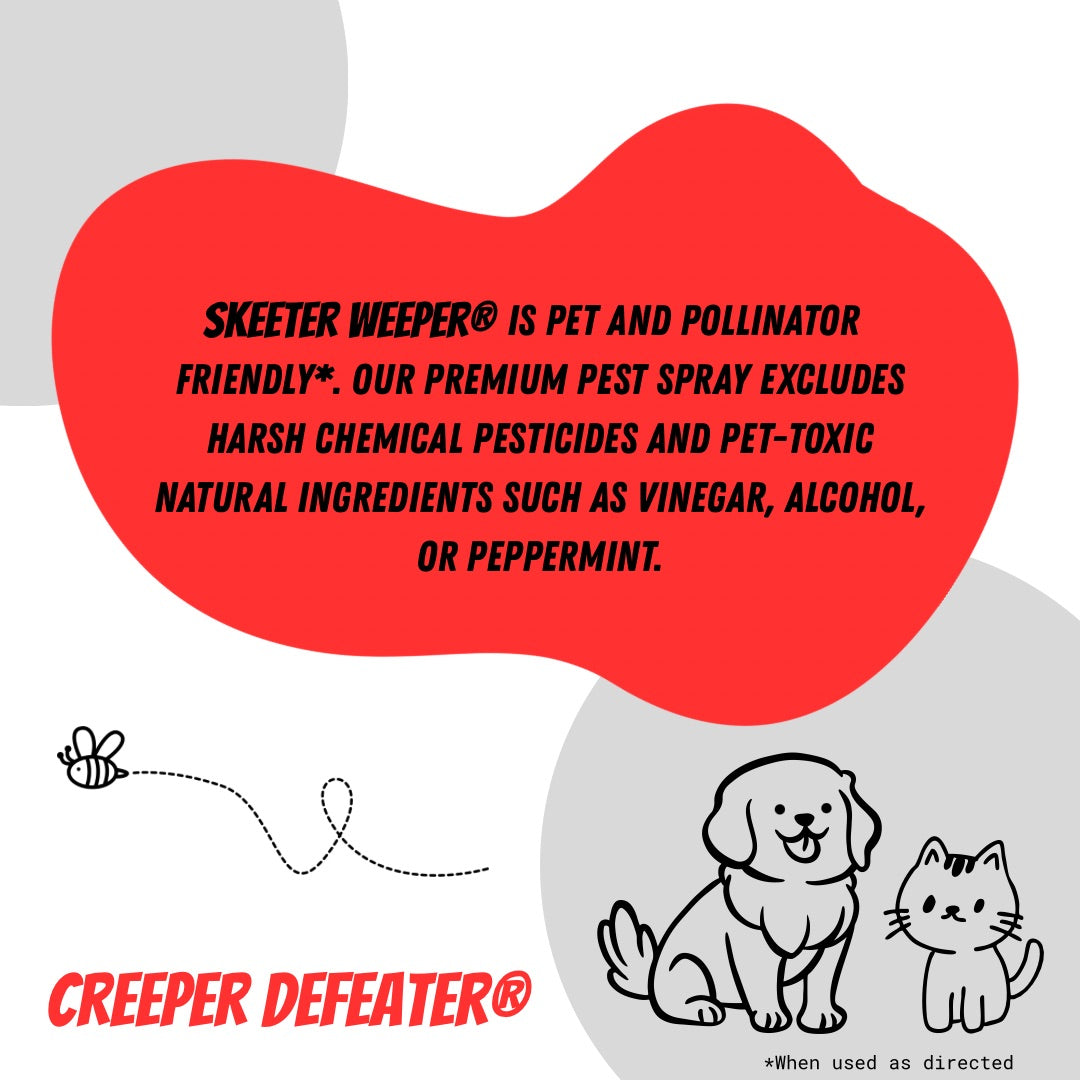 SKEETER WEEPER® SPOT TREATMENT FOR HARD TO REACH AREAS