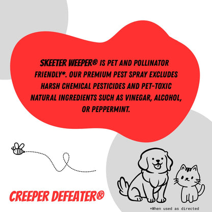 SKEETER WEEPER® SPOT TREATMENT FOR HARD TO REACH AREAS