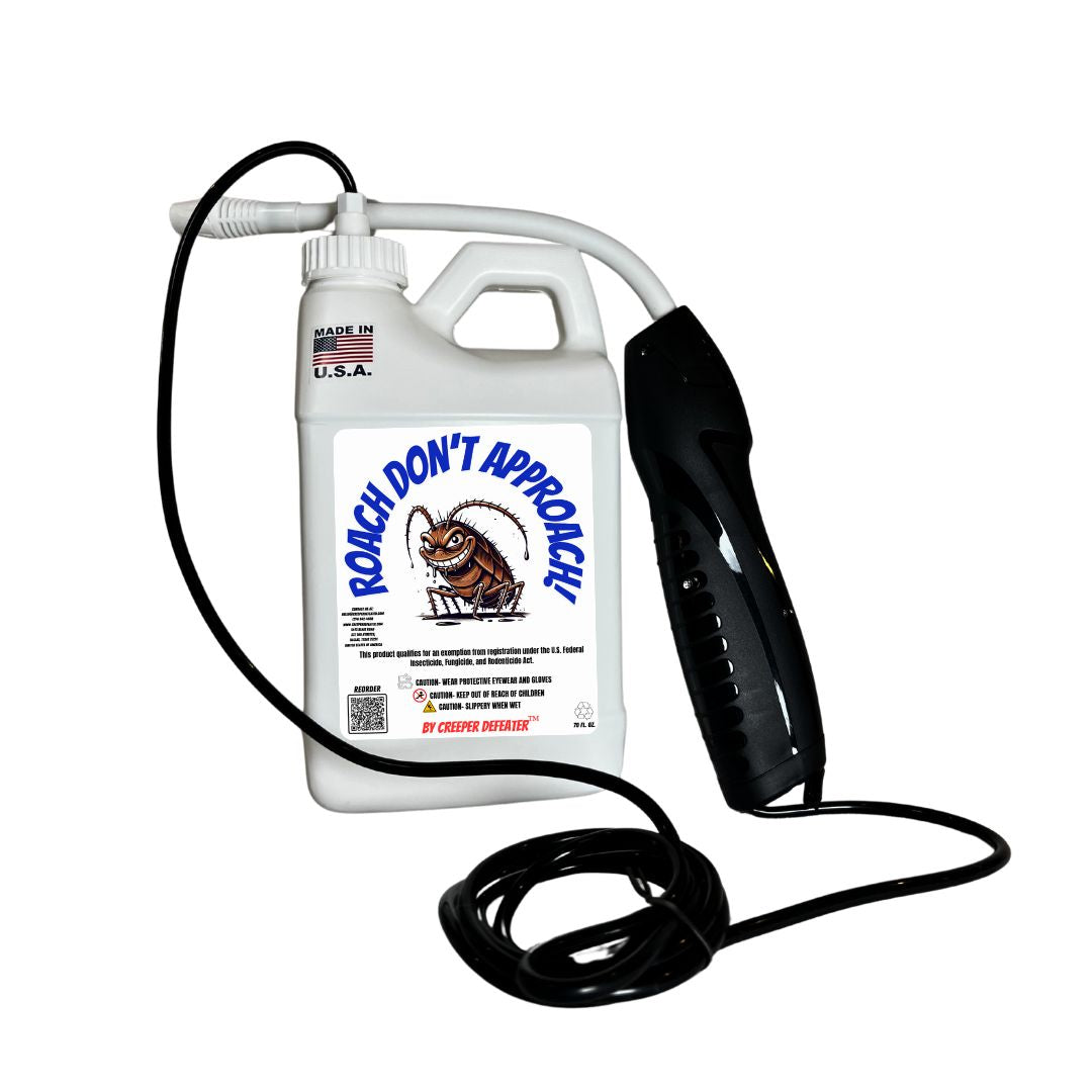 ROACH DON'T APPROACH!™ SAFE INDOOR / OUTDOOR COCKROACH REPELLENT SPRAY