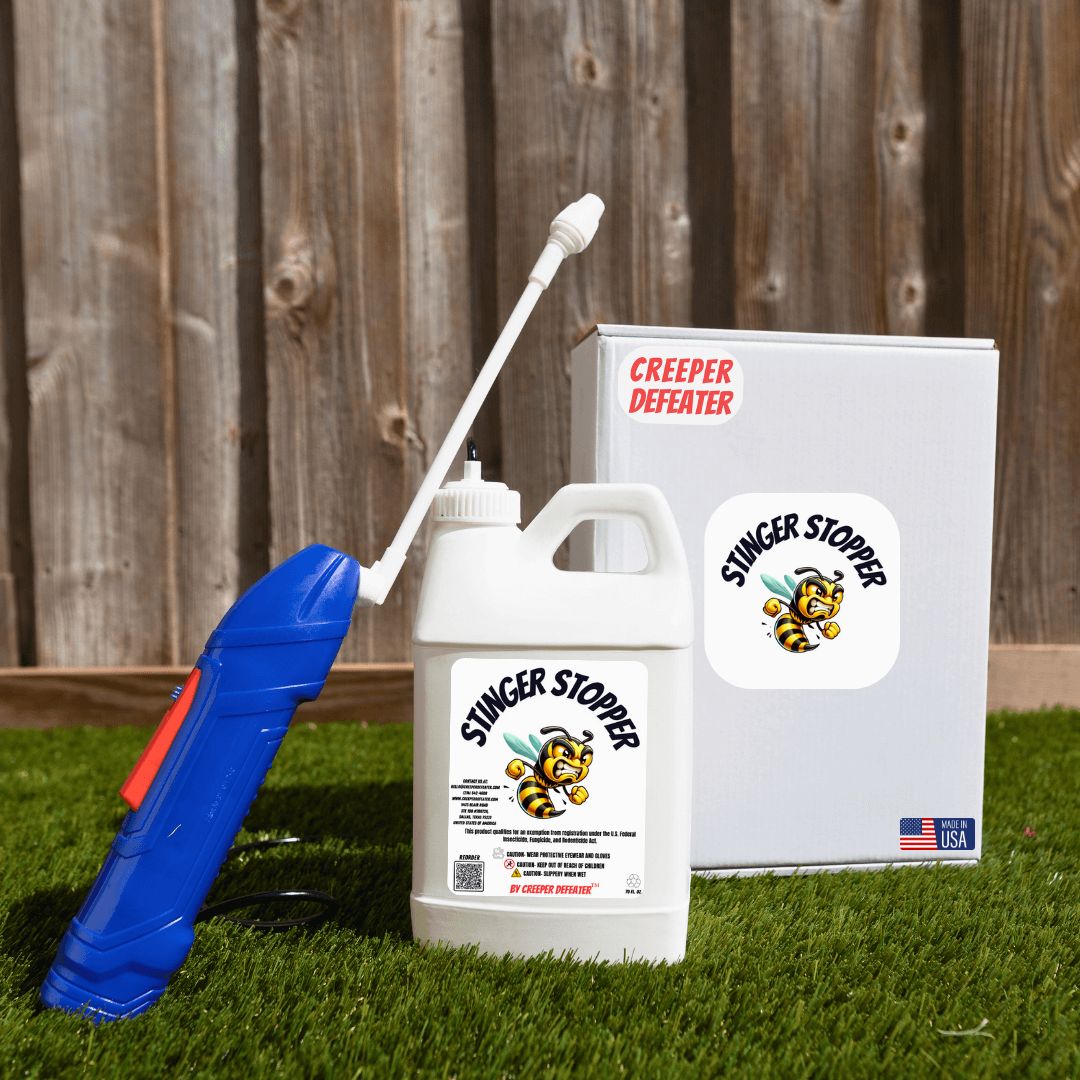 stinger herbicide price Stinger Stopper Wasp & Hornet Repellent Spray REGULAR (70 OZ- INCLUDES Electric SPRAYER)