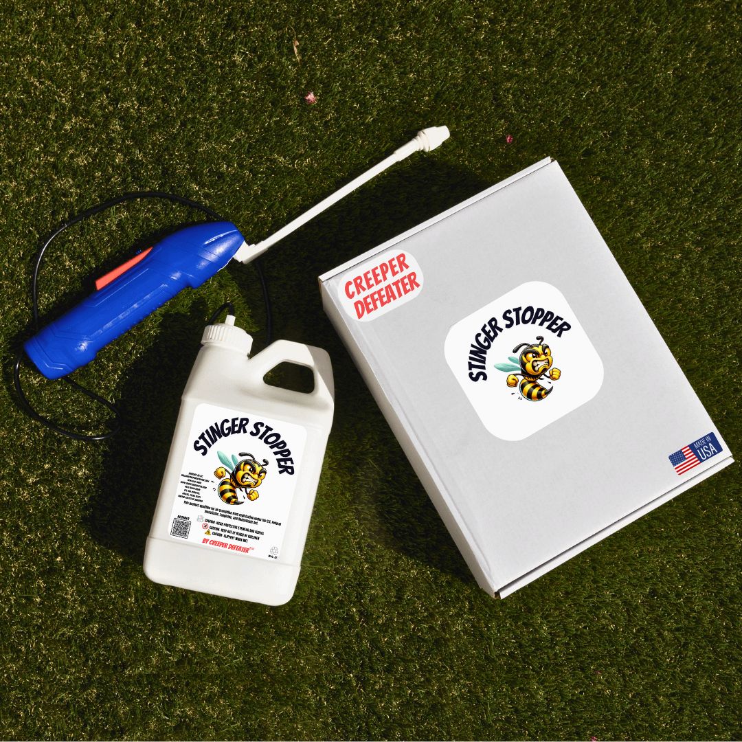 where to buy stinger herbicide Stinger Stopper Wasp & Hornet Repellent Spray REGULAR (70 OZ- INCLUDES Electric SPRAYER)