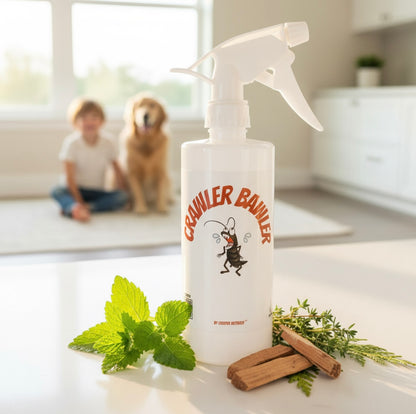CRAWLER BAWLER™: SAFE INDOOR / OUTDOOR ALL-PURPOSE PEST SPRAY