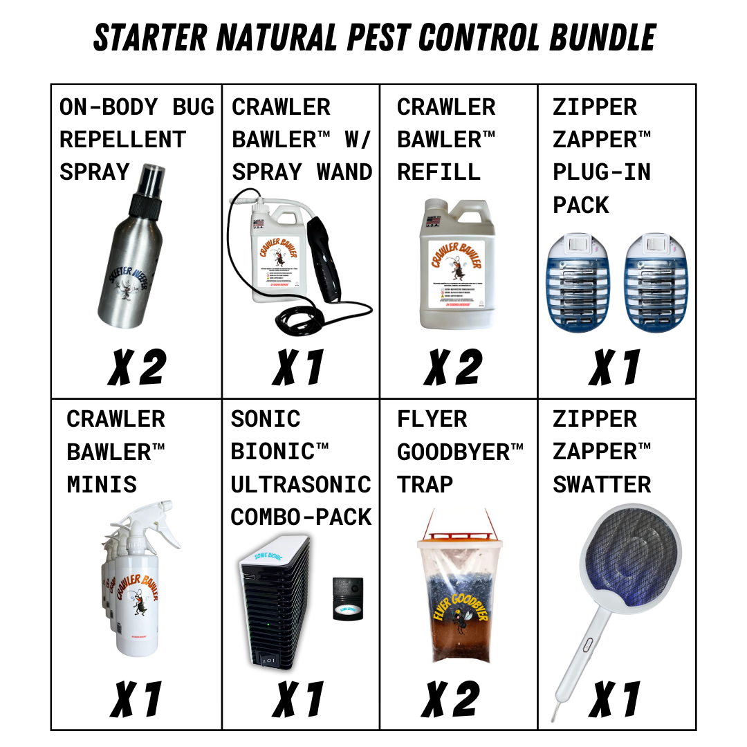 STARTER NATURAL PEST CONTROL BUNDLE (BIG SAVINGS + FREE SHIPPING)*