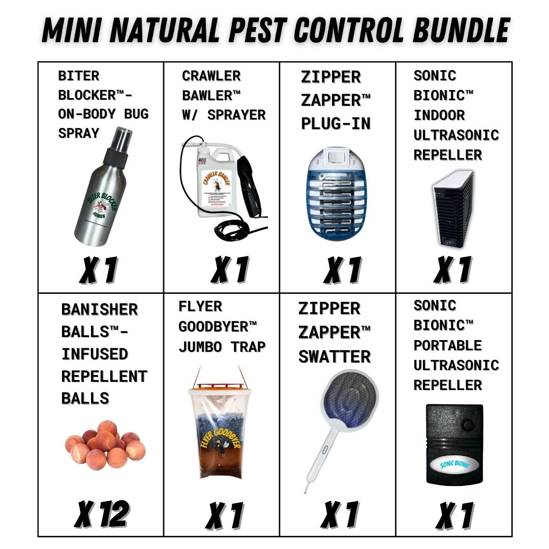 MINI NATURAL PEST CONTROL BUNDLE (BIG SAVINGS + FREE SHIPPING)*