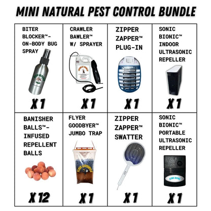 MINI NATURAL PEST CONTROL BUNDLE (BIG SAVINGS + FREE SHIPPING)*