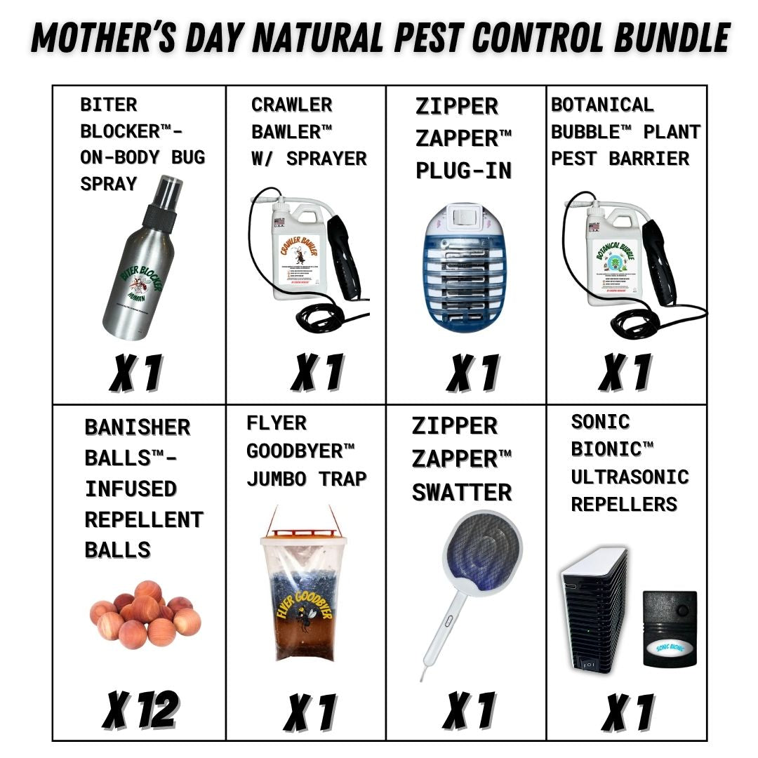 MOTHER'S DAY NATURAL PEST CONTROL BUNDLE (BIG SAVINGS + FREE SHIPPING)*