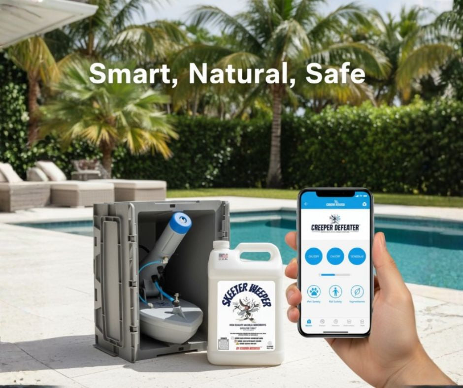 SKEETER WEEPER® SMART MOSQUITO+ MISTING SYSTEM  [PATENT PENDING]