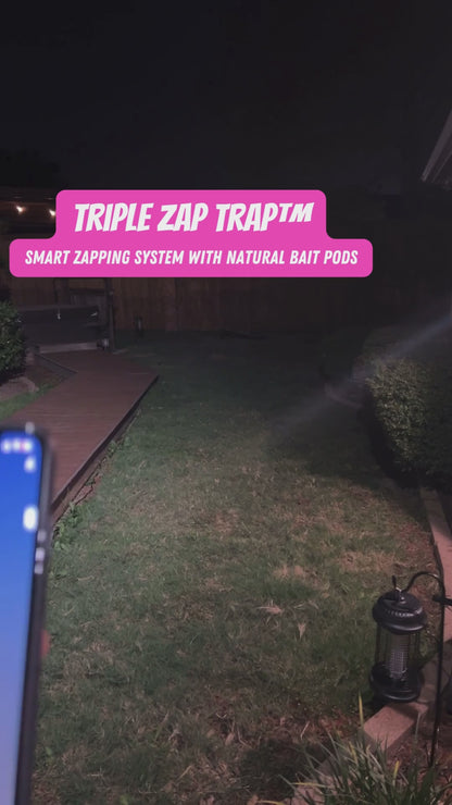 TRIPLE ZAP TRAP™ SMART ZAPPER SYSTEM